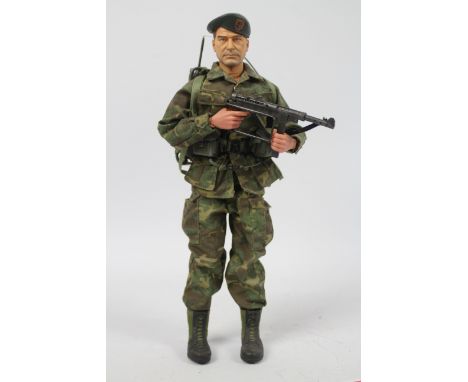 Dragon Models - An unboxed 1:6 scale Dragon Models New Generation Post WW2 Series 'Nam' 'Jake Ivory' Force Recon, USMC RTO ac