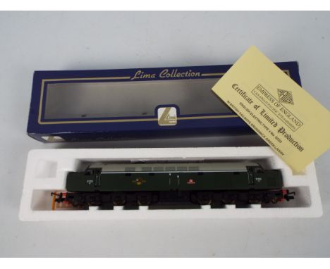 Lima - A boxed Limited Edition Lima #204728 OO gauge Type 4 diesel locomotive Op.No.D233 'Empress of England' in BR green liv