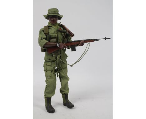 Dragon Models - An unboxed 1:6 scale Dragon Models New Generation Post WW2 Series "Nate Kimbrough", USMC Force Recon with M14