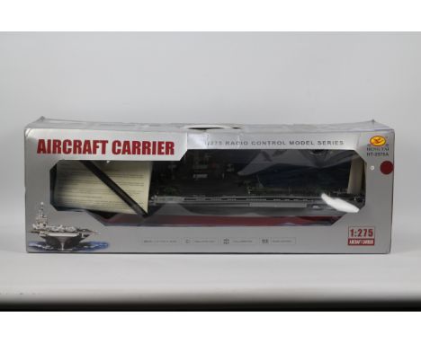 Nauticalia  - Heng Tai - A boxed 1:275 scale radio controlled Aircraft Carrier Model appears to be in Mint condition with con