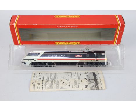Hornby - an OO gauge model Bo-Bo electric class 91 locomotive 'The Scotsman' running no 91003, InterCity livery, # R 356, app