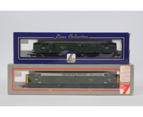 Lima - Two boxed Lima OO gauge diesel locomotives. Lot consists of Lima #205200 Class 40 Op.No.D200 / 40122 in BR green liver