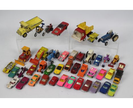 Corgi - Matchbox - Hot Wheels - Dinky - TriAng. A selection of Playworn - Excellent condition, Loose, die cast models to incl