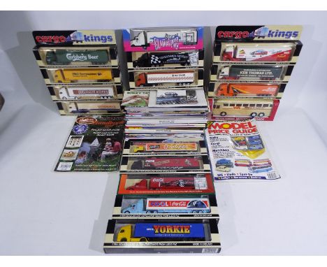 Lledo, Model Collectors, Padgett Bros - 16 x boxed die-cast model trucks and a coach and a quantity of model collector magazi