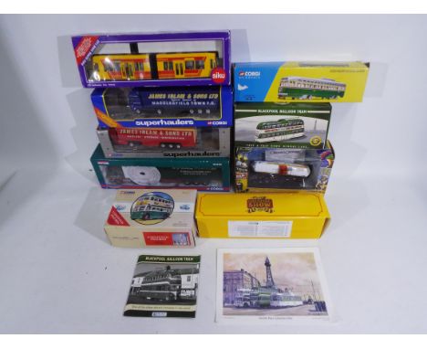 Corgi - Siku - Atlas - Others A boxed collection of diecast model vehicles in various scales. Lot includes Corgi 'Hauliers of