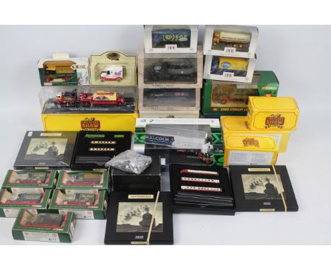 Oxford - Atlas - Corgi - EFE - B.W. Models - A collection of truck and loco models including a limited edition Eddie Stobart 