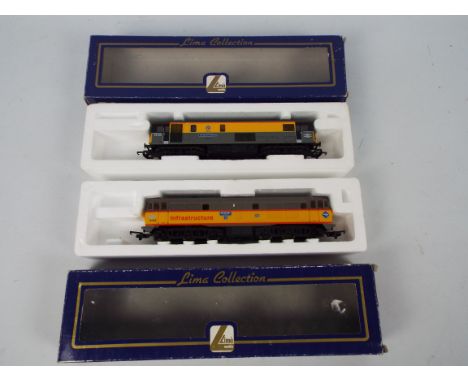 Lima - Two boxed Lima OO gauge diesel locomotives. Lot consists of L204648 Class 73 Op.No.73133 'The Bluebell Railway' in Dut