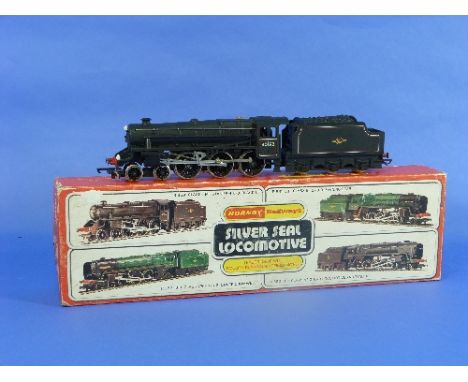 Hornby Railways '00' gauge R.859 Class 5MT Stainer 4-6-0 'Black 5' locomotive and tender, No.45192, in B.R. black, boxed.  TH
