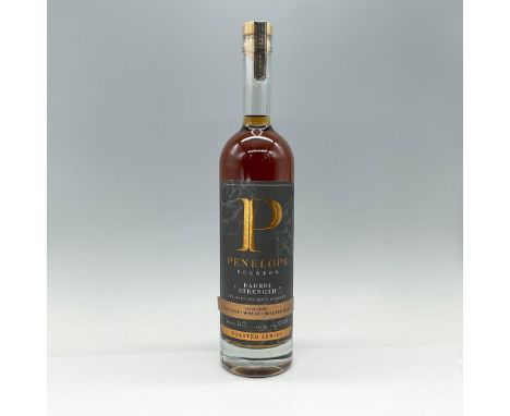 Straight bourbon whiskey aged 4-5 years in deeply toasted number 2 char barrels. Unopened 750ml bottle, non-chill filtered, b