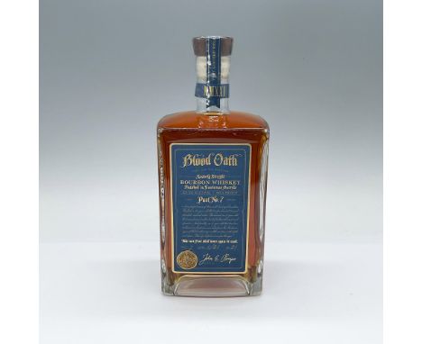 Pact No. 7, the 2021 release by distiller John Rempe, boasts a secret blend of three Kentucky straight bourbons, including a 