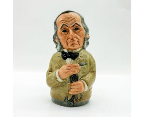 Light brown jacket; grey hair.Series: The Doultonville Collection. Royal Doulton backstamp. Artist: William K. HarperIssued: 