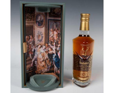 This 26-year-old whisky undergoes maturation in American and European oak casks at The Glenfiddich Distillery, culminating in