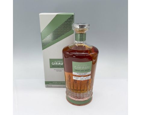 This reintroduced spirit is small batch distilled and matured in Sherry, Bourbon, and Whisky casks, offering a unique and ric