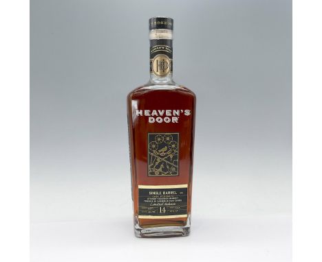 This Straight Bourbon whiskey, finished in Caribbean rum casks, is part of the award-winning Heaven's Door collection co-crea