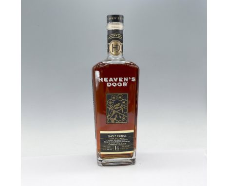 This Straight Bourbon whiskey, finished in Caribbean rum casks, is part of the award-winning Heaven's Door collection co-crea