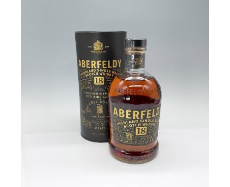 18-year-old single malt, an exceptional cask series, uniquely finished in French Red Wine casks. Sealed 750ml bottle with 43%