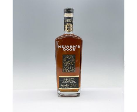 This Straight Bourbon whiskey, finished in Caribbean rum casks, is part of the award-winning Heaven's Door collection co-crea