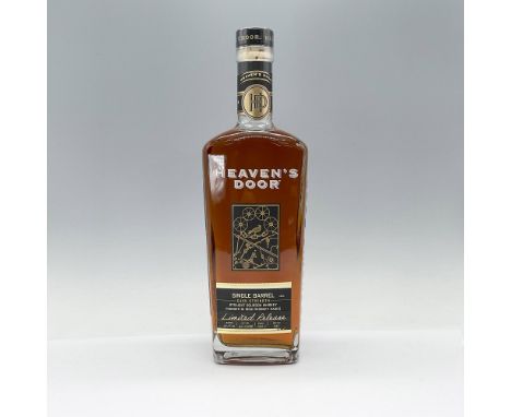 This Straight Bourbon whiskey, finished in Caribbean rum casks, is part of the award-winning Heaven's Door collection co-crea