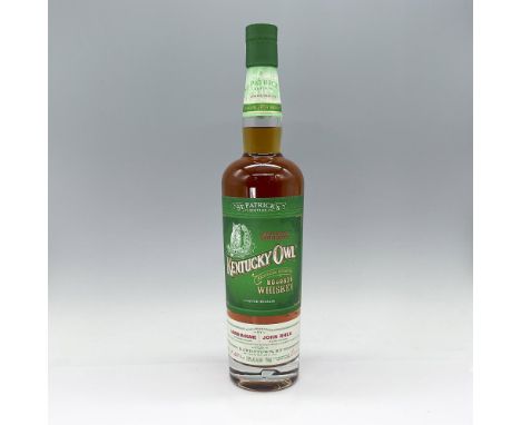 Expertly blended by Irish Whiskey maker Louise McGuane of J.J. Corry Irish Whiskey and Kentucky Owl's John Rhea, this unique 