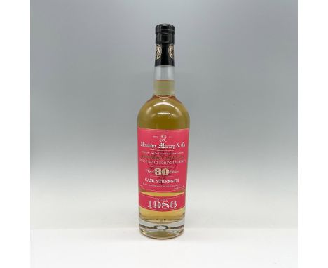 Glenturret 30 Year Old Cask Strength (Ex-Bourbon Cask). This expression hails from the charming Glenturret distillery in the 