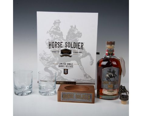 Horse Soldier Commander's Select IV is a 15-year bourbon paying tribute to the brave Green Berets known as the Horse Soldiers