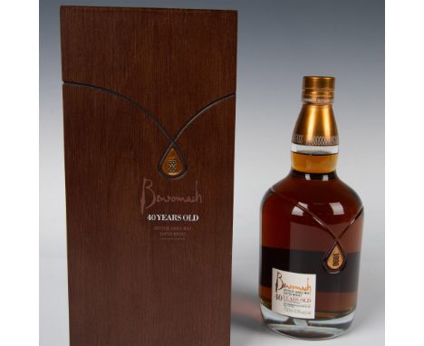 Benromach 40 Year Speyside Single Malt Whisky is a pinnacle expression of Speyside single malt, showcasing the magic that can