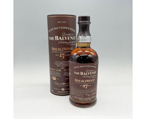 Crafted by Malt Master David C. Stewart MBE, The Balvenie DoubleWood 17-year-old single malt whisky showcases his expertise t