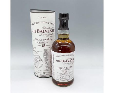 The Balvenie 15-Year-Old Single Barrel Sherry Cask, a celebration of the intricate interplay between oak, spirit, and time. T