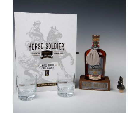 Horse Soldier Commander's Select IV is a 15-year bourbon paying tribute to the brave Green Berets known as the Horse Soldiers