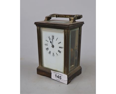Brass carriage clock