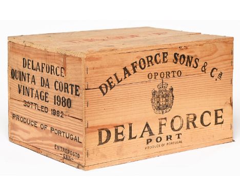 Delaforce Vintage Port 1982,&nbsp;twelve bottles, OWC 