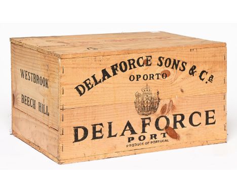 Delaforce Vintage Port, 1982, twelve bottles, OWC 