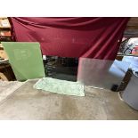 WALL MOUNTED GLASS DRY ERASE BOARDS