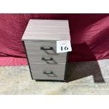 ROLLING 2 DRAWER FILE CABINET