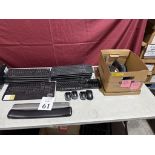 LOT CONSISTING OF ASSORTED KEYBOARDS AND MOUSES