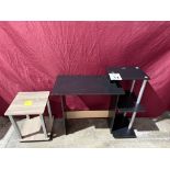 COMPUTER DESK WITH SIDE TABLE