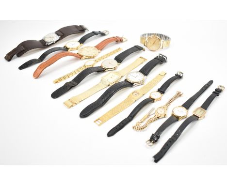A collection of vintage wrist watches. The lot to include Smiths, Avia, Pulasr, Camy, Smiths Astral, Rotary, Quartz, Seiklo, 