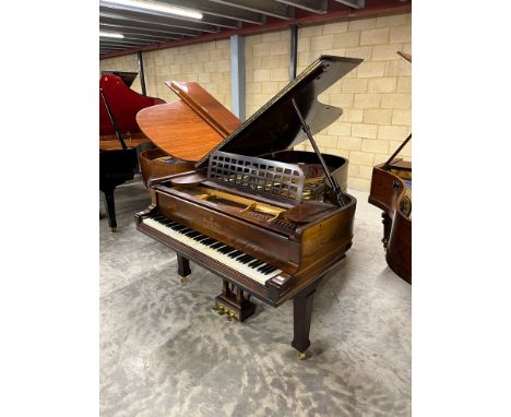 Steinway (c1910) A 6ft 11in Model B grand piano in a rosewood case on square tapered legs. IRN:&nbsp;V7AB8MSA