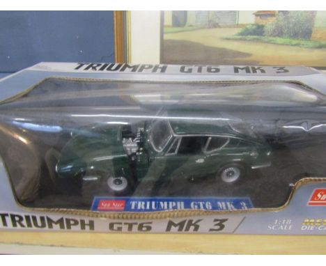 Triumph GT6 MK3 1:18 scale model boxed