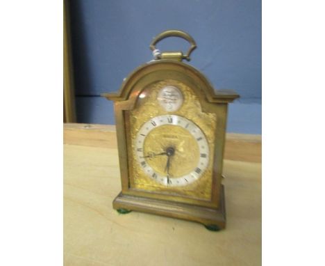 Swiza Swiss made brass carriage clock H10cm approx&nbsp;