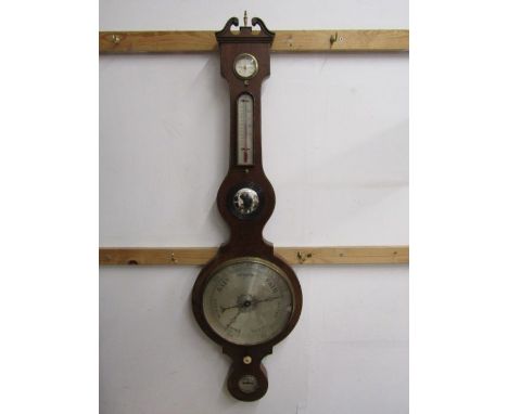 Wheel barometer H109cm approx&nbsp;