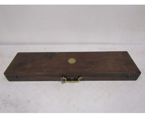 Vintage wooden gun case (part restored)&nbsp;