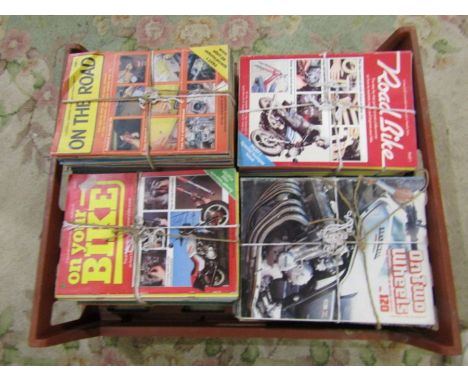 Large collection of vintage motorcycle magazines&nbsp;