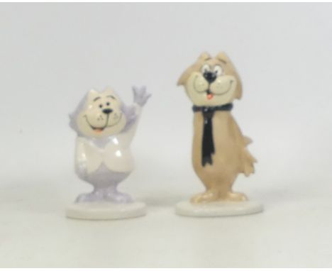 Beswick, Topcat figures Spook and Fancy Fancy. Boxed. (2)