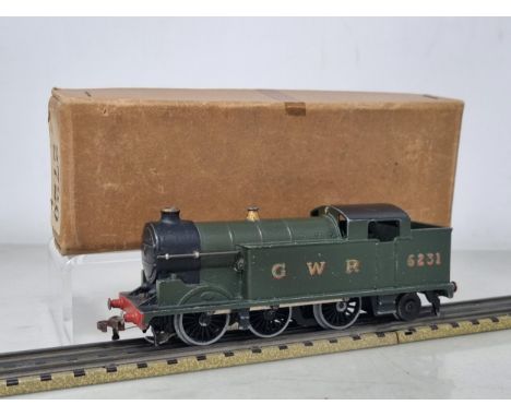 A Hornby Dublo factory repair EDL7 GWR 0-6-2T with rare No.6231 'Duchess of Atholl' number, VG, some fading to transfers but 