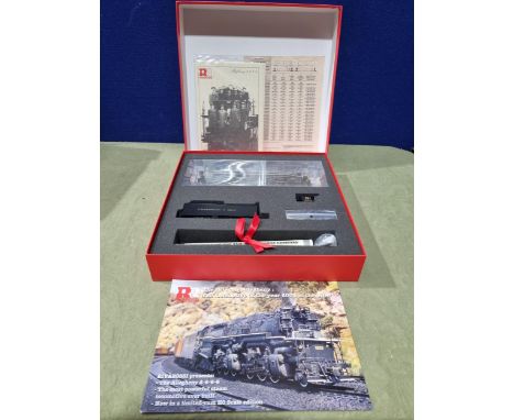 A Rivarossi HO scale R5454 2-6-6-6 Chesapeake &amp; Ohio Allegheny Class steam Locomotive No.1633. M, box M with alternative 