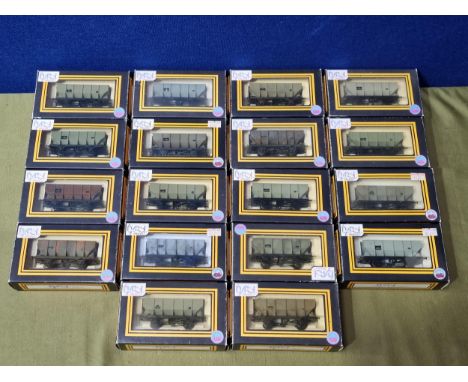 Twenty boxed Dapol 00 gauge 21 ton Hopper Wagons, some have been lightly weathered. Generally VG-Ex, boxes VG