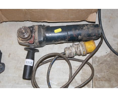A Bosch GWS10-125 angle grinder