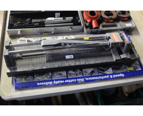 A Plasplugs Powerglide tile cutter