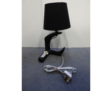 Cobblers Anvil Table Lamp with New Shade 